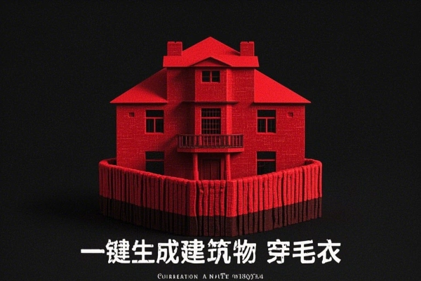 AI一键生成给建筑物穿个毛衣爆款视频快速涨粉过原创