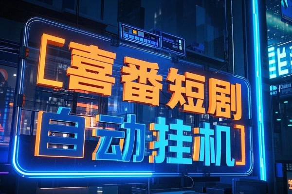 喜番短剧全自动挂机项目，单号单机一天10+【挂机脚本+使用教程】