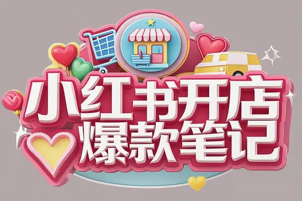 小红书电商实战课程：从开店到爆款笔记，全面打造电商运营与变现体系