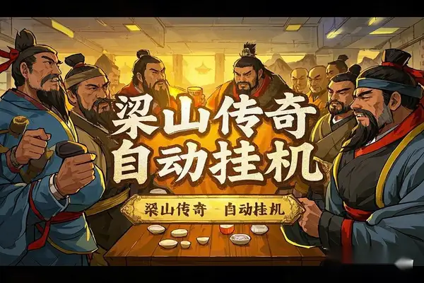 【梁山传奇手游全自动搬砖挂机项目】单机日产200+，挂机脚本+使用教程！