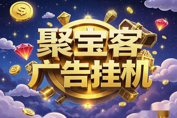 聚宝客全自动广告挂机脚本解放双手永久使用【专属】