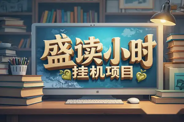 盛读小时挂机：全自动广告掘金挂机项目