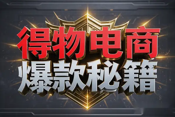 得物电商爆款秘籍：选品、优化与定价全攻略