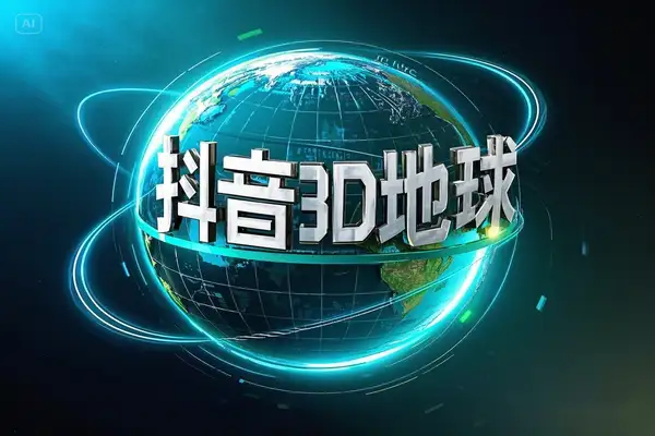 抖音3D地球：用AI地理科普视频轻松拿流量，伙伴计划新玩法！【专属】