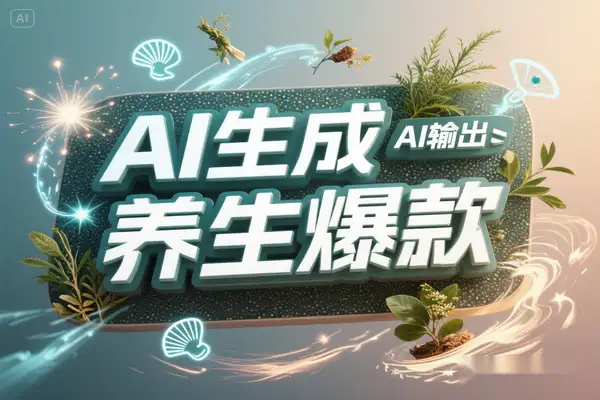 Deepseek加即梦AI ，15分钟输出高质量养生爆款视频，轻松涨粉5W+