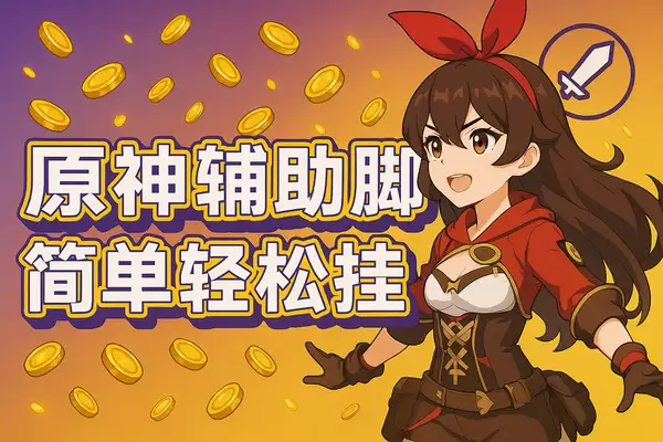 最新原神辅助脚本，简单操作轻松挂机，号称日入200+【永久脚本+使用教程】