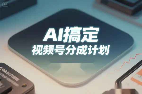 用AI搞定视频号分成普通人也能复制的变现玩法