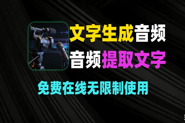 免费无限使用AI文字转语音提取字幕