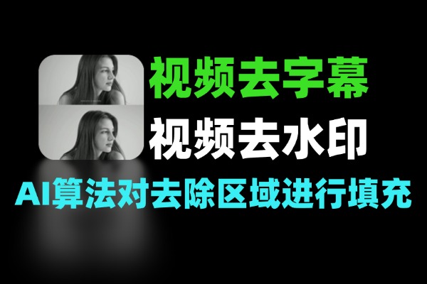 视频去水印与去字幕教程免费去水印软件推荐，视频去字幕工具