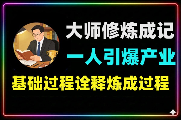 大师炼成记：一人引爆产业的底层逻辑与企业商学院搭建实战指南