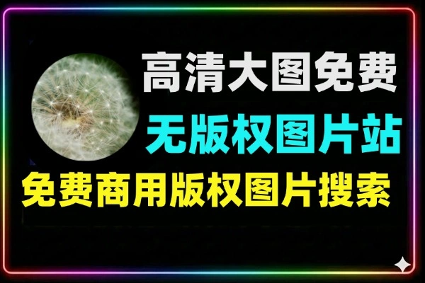 3000万高清无版权图片免费下载：自媒体与设计师必备的版权神器