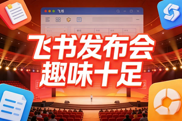 飞书昨天发布会很有意思