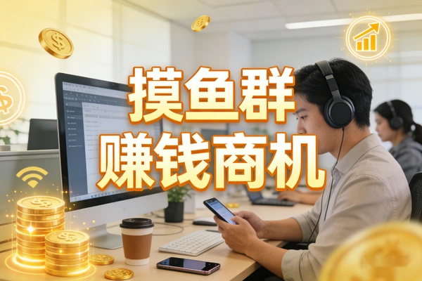 摸鱼群变现玩法：利用年轻私域流量实现朋友圈广告月入过万