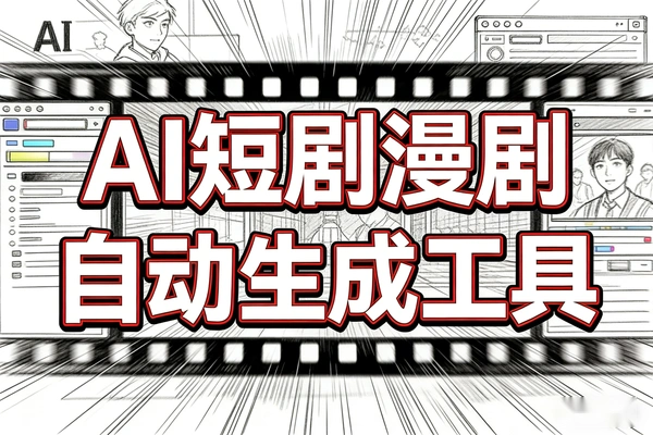AI短剧漫剧全自动生成工具：一键成片神器，角色分镜脚本自动生成