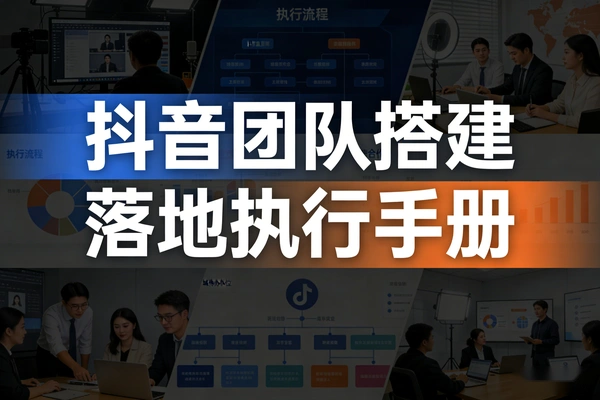 抖音内容团队搭建实战SOP：短视频运营架构、岗位职责与避坑指南