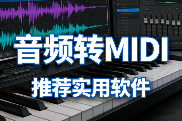 音频转MIDI软件下载：AI智能音频转MIDI工具/插件，附视频教程