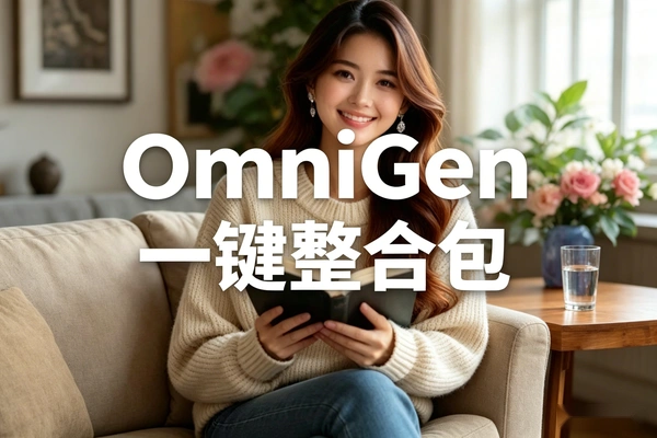 OmniGen一键整合包下载：人物一致性AI图像编辑神器+全套视频教程