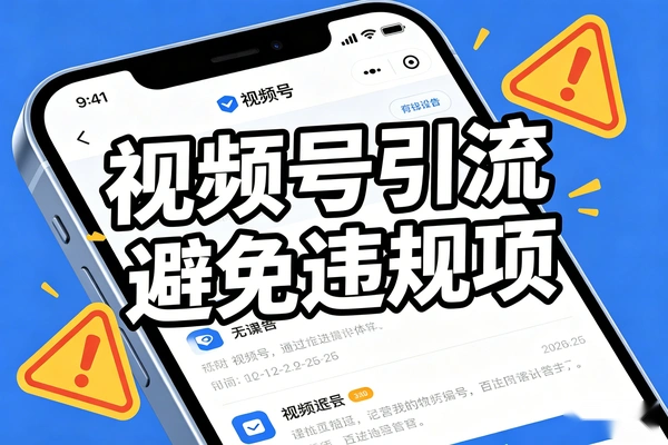 视频号引流私域：6种超低违规安全方式总结（附高风险避坑指南）