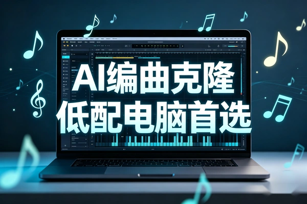 AI唱歌编曲软件:一键克隆人声生成原创音乐-低配置电脑专用版
