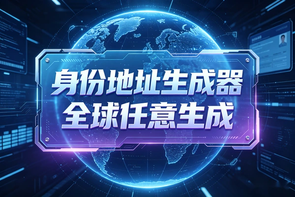 全球地址和身份生成器-虚拟美国/日本/欧洲地址一键生成工具