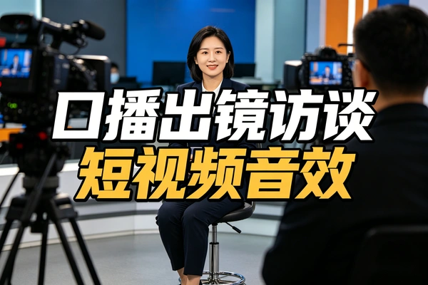 短视频口播访谈音效素材下载 – 闲鱼虚拟资源变现 – 无版权背景音乐