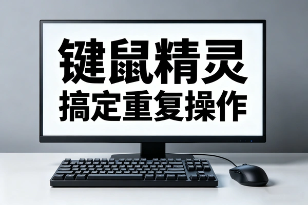 键鼠精灵_免费键盘鼠标自动化工具_办公重复操作一键解决