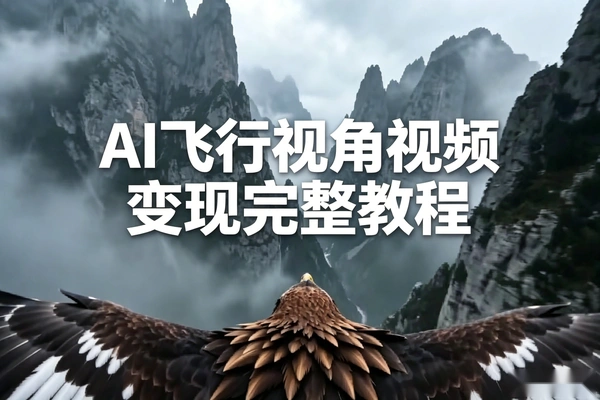 AI飞行视角视频变现全攻略：借势热点轻松赚钱