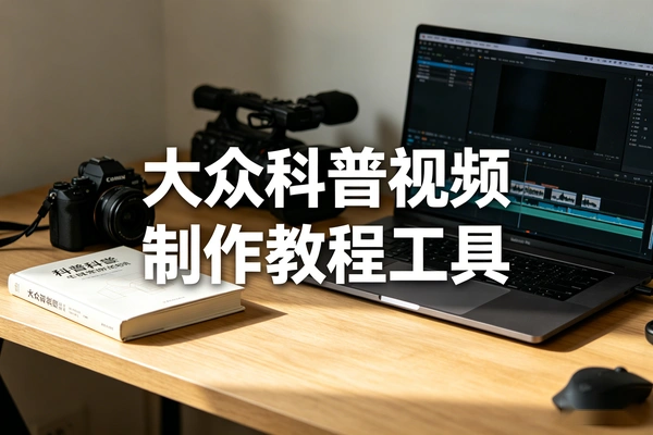 大众科普视频制作教程：抖音大V万元级全流程-AI写文案+克隆配音+剪辑实操