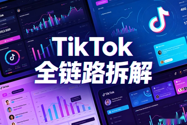 TikTok跨境掘金实战零基础通关注册选品上架到出单回款全链路拆解
