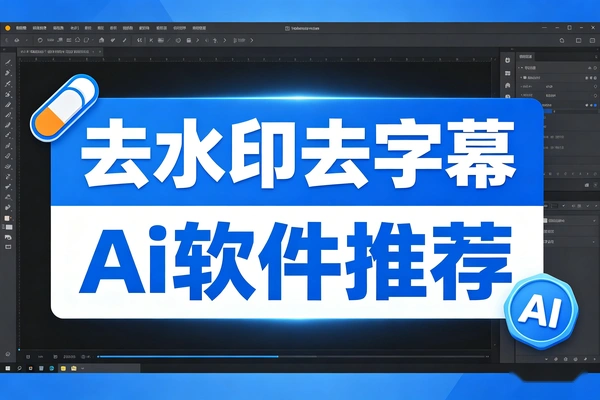 AI去水印软件推荐：视频字幕无损去除工具，GPU加速+智能填充