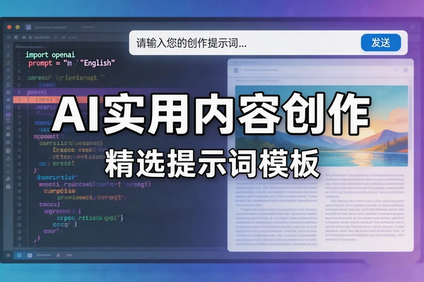 AI提示词写作实战：破解2026核心技能，附“降维打击”级精选模板
