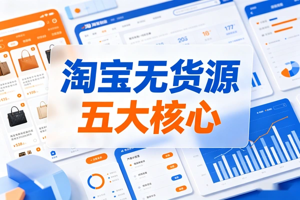 2026淘宝无货源高利润玩法：AI生图+五大核心实操全攻略