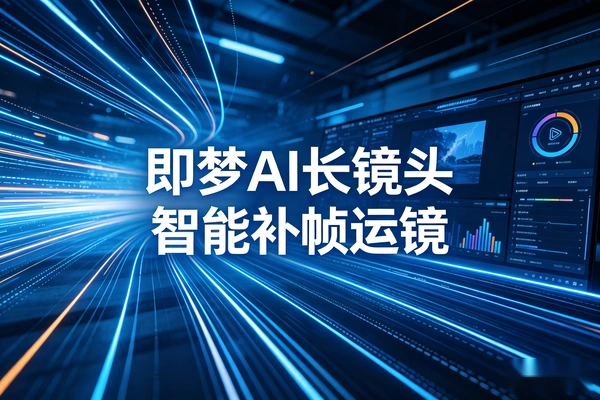 即梦AI长镜头教程：智能补帧与运镜技巧一键生成无缝大片