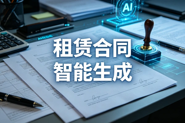 通用租赁合同智能生成器：车位/房屋/二手房合同模板一键下载