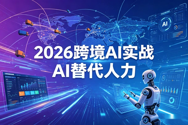 2026跨境AI实战指南：用Agent替代人力跑通全流程，打造系统级竞争壁垒