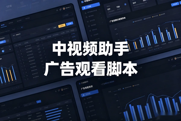 中视频广告观看助手无障碍版_全自动挂机看广告日入50+_新手老号通用