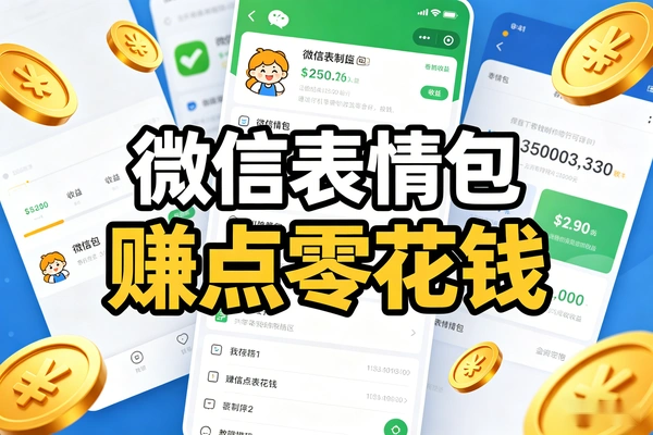 微信表情包赚钱教程_豆包AI+PS一键生成_小白零基础上架变现_表情开放平台全流程