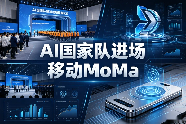 AI国家队入场！中国移动MoMa平台——300+模型聚合，Token成本直降30%