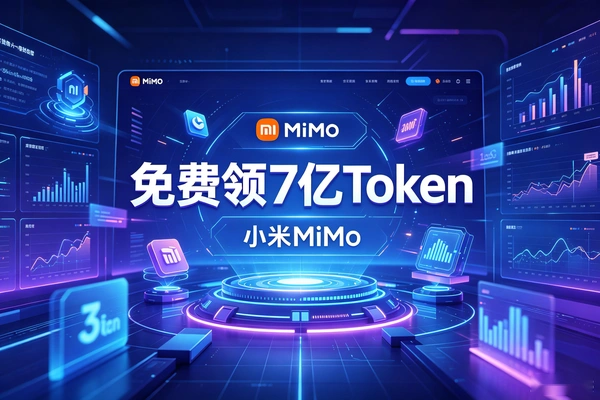 小米MiMo免费领7亿Token｜30天Pro套餐0成本体验，兼容Claude Code