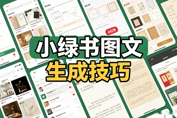 小绿书图文生成技巧：Workbuddy+Skill提效玩法，一键自动出图文