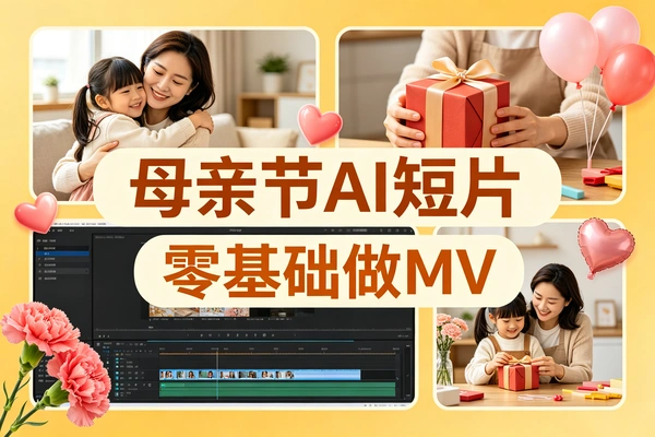 母亲节AI短片制作：零基础用Grok+GPT+Suno+Minimax打造感人MV教程