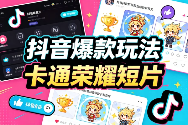 抖音卡通绒耀幼稚园短片爆款玩法_零基础3条涨粉25万_抖音涨粉最快方法