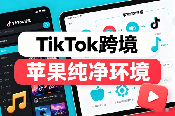 TikTok跨境必备苹果手机纯净环境设置教程_苹果刷机防限流防封号_跨境电商环境搭建全攻略