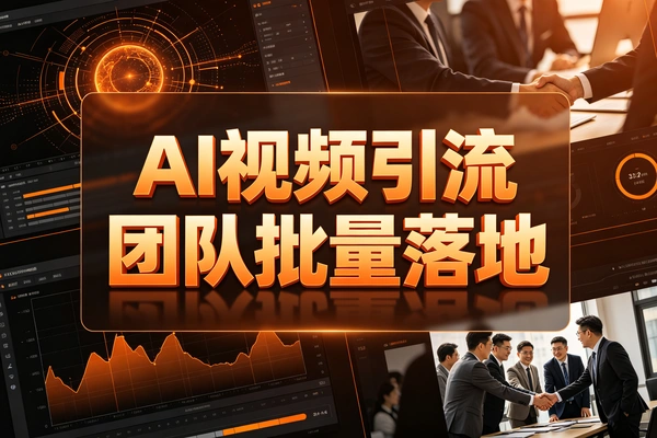 虚拟人AI视频引流方向适合团队批量落地