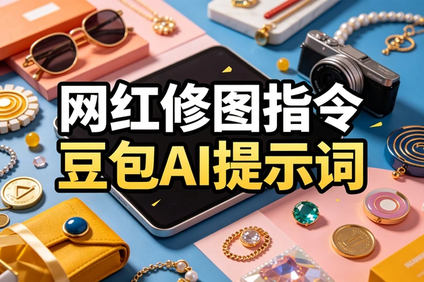 2026网红修图提示词包：150组豆包AI写真指令，一键套用出大片