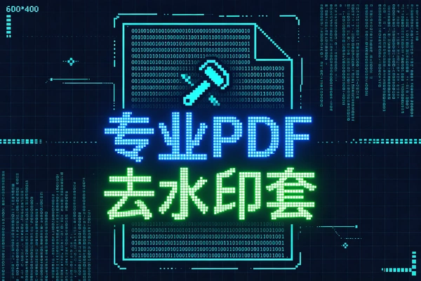 专业PDF去水印插件 批量一键清除水印超高效