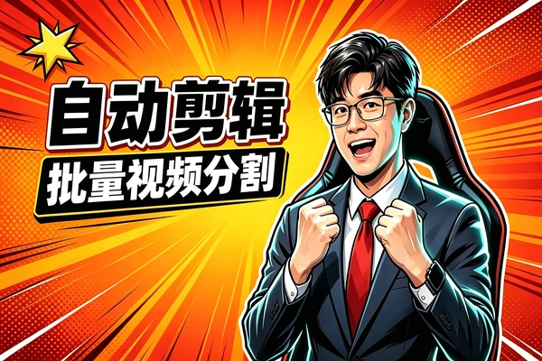 批量视频分割哪个工具好?自动剪辑软件替代剪映,1000条素材一键处理不出废片