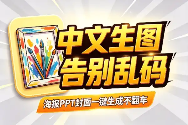 15秒出中文海报，AI终于不翻车了
