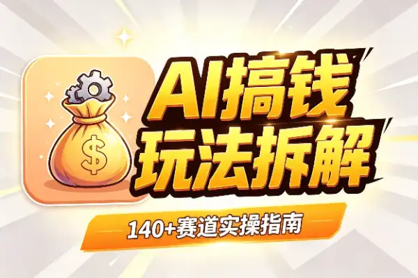 140+AI搞钱玩法，拆给你看
