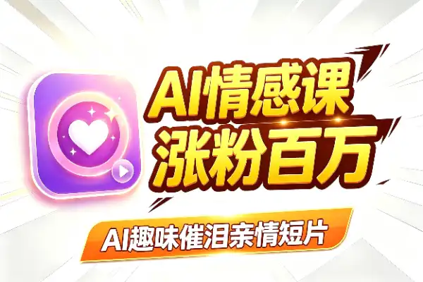 靠AI情感短片涨粉百万？这套爆款拆解思路值得看看